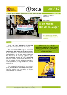 Tecla. Revista de la Consejería de Educación en Reino Unido e Irlanda. 11 marzo 2005