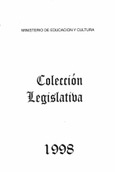 Colección legislativa año 1998