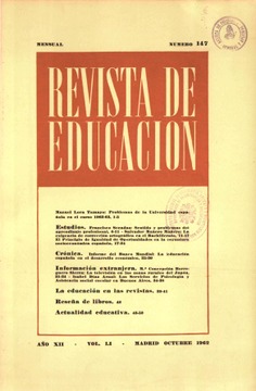 Revista de educación nº 147