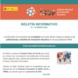 Boletín Informativo INEE Nº.13 enero 2023