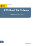 Estudiar en España. Guía para estudiantes rusos