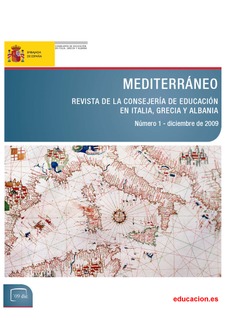 Mediterráneo nº 1. Revista de la Consejería de Educación en Italia, Grecia y Albania