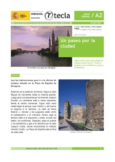 Tecla. Revista de la Consejería de Educación en Reino Unido e Irlanda. Octubre 2007