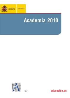 Academia 2010 Academia 2010
