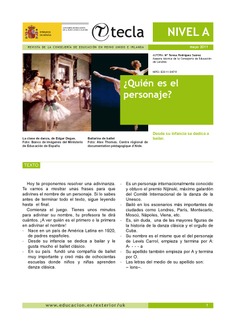 Tecla. Revista de la Consejería de Educación en Reino Unido e Irlanda. Mayo 2011