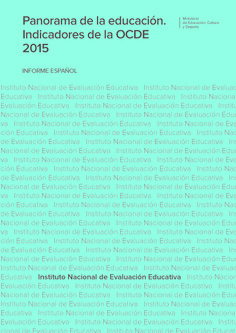 Panorama de la educación. Indicadores de la OCDE 2015. Informe español