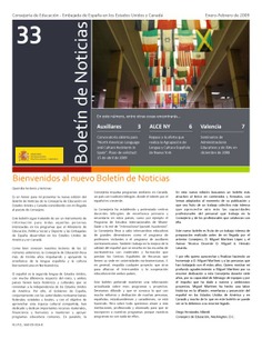 Boletín de noticias nº 33