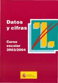 Datos y cifras. Curso escolar 2003/2004