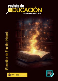 Revista de Educación nº 408. Abril-Junio 2025. El sentido de enseñar historia