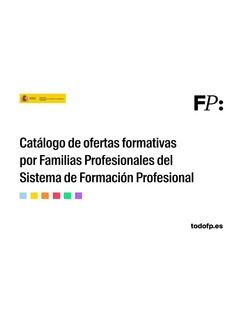 Catálogo de ofertas por Familia Profesional