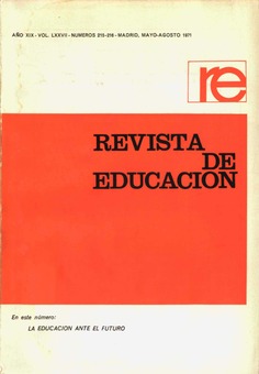 Revista de educación nº 215-216