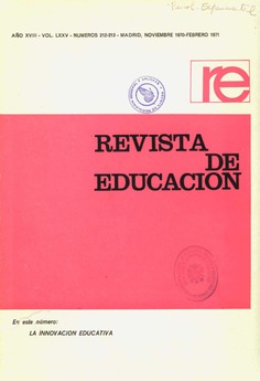 Revista de educación nº 212-213