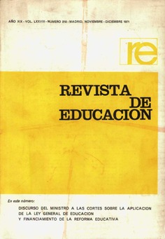 Revista de educación nº 218