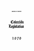 Colección legislativa año 1979