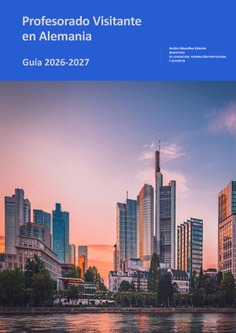 Profesorado visitante en Alemania. Guía 2026-2027