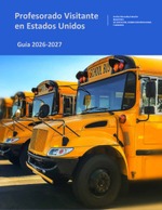Profesorado visitante en Estados Unidos. Guía 2026-2027