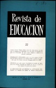 Revista de educación nº 22