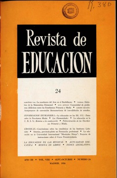Revista de educación nº 24