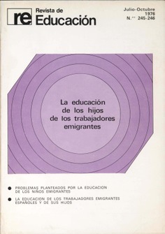Revista de educación nº 245-246