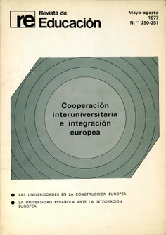 Revista de educación nº 250-251