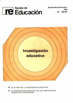 Revista de educación nº 258-259