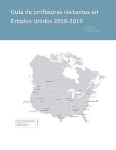 Guía de profesores visitantes en Estados Unidos 2018-2019