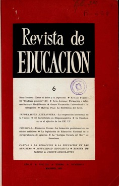 Revista de educación nº 6
