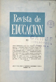 Revista de educación nº 53