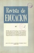 Revista de educación nº 87