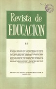 Revista de educación nº 81
