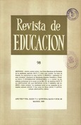 Revista de educación nº 98