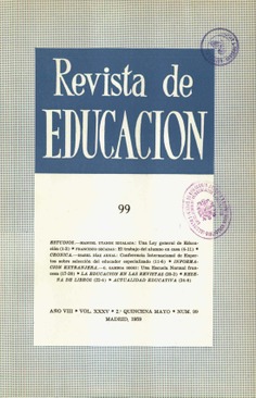 Revista de educación nº 99