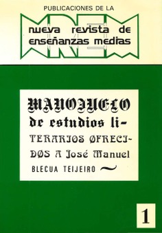 Publicaciones de la nueva revista de enseñanzas medias nº 1