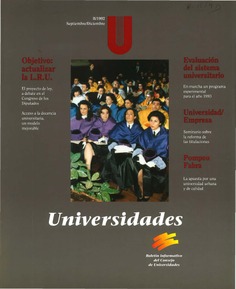 Universidades nº 2 septiembre-diciembre 1992. Boletín informativo del Consejo de Universidades