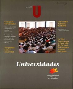 Universidades nº 5 mayo-junio 1994. Boletín informativo del Consejo de Universidades