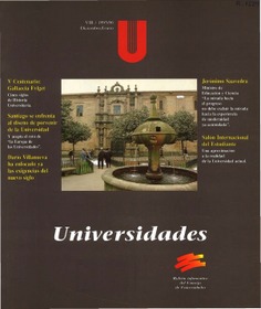 Universidades nº 8 diciembre-enero 1995-96. Boletín informativo del Consejo de Universidades