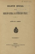 Boletín Oficial de la Dirección General de Instrucción Pública. 1894