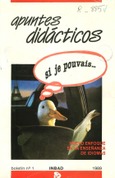 Apuntes didácticos. Boletín del INBAD. 1989. Nº 1