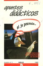 Apuntes didácticos. Boletín del INBAD. 1989. Nº 1