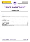 Boletín informativo nº 17. La igualdad en el MEFPD. 3er trimestre 2026