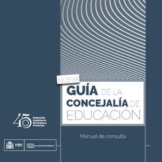 Nueva Guía de la Concejalía de Educación. Manual de consulta