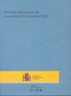 Premios nacionales de investigación educativa 2002