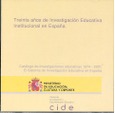 Treinta años de investigación educativa institucional en España