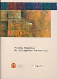 Premios nacionales de investigación educativa 2003