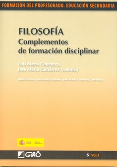 Filosofía. Complementos de formación disciplinar