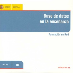 Base de datos en la enseñanza. Formación en red
