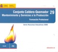 Conjunto caldera-quemador. Mantenimiento y servicios a la producción. Formación profesional