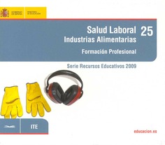 Salud laboral. Industrias alimentarias. Formación profesional