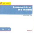 Procesador de textos en la enseñanza. Formación en red