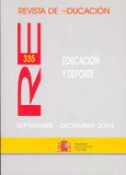 Revista de educación nº 335. Educación y deporte